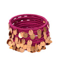 Nyara Bangle Onion Pink Gold