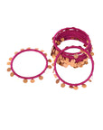 Nyara Bangle Onion Pink Gold