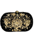Lily Of The Valley Black Clutches
