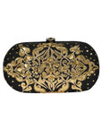 Lady Dorothy Black Potli Clutches