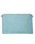 Bee Clutch Blue Zipper Pouches