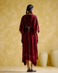 Silvia Maroon Kaftan