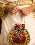 Ishika Maroon (Potli)