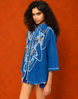 Lourve Denim Shirt