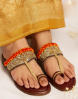 Traditional Red (Kolhapuri)