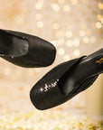 Zia Black Heel