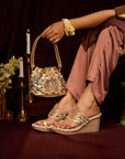 Gold Lotus (Potli)