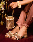 Adhika Slider Heel & Adhika Handbag (Combo)