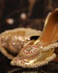 Crown Jutti and Potli (Combo)