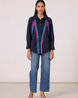 Noele Shirt - Navy Blue