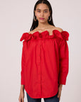 Gia Shirt - Paprika Red