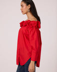 Gia Shirt - Paprika Red