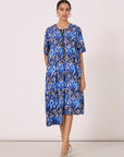 Jace Dress - Blue Floral