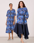 Jace Dress - Blue Floral