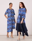 Jace Dress - Blue Floral
