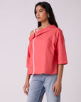 Shannon Zipper Top