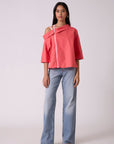 Shannon Zipper Top