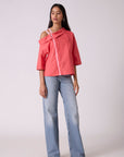 Shannon Zipper Top