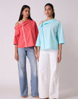 Shannon Zipper Top