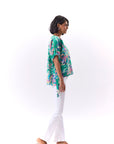 Vega Top - Green Floral