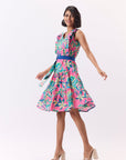 Ella Dress - Pink Floral