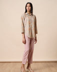 Tyler Shirt - Abstract Floral Print