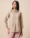 Tyler Shirt - Abstract Floral Print