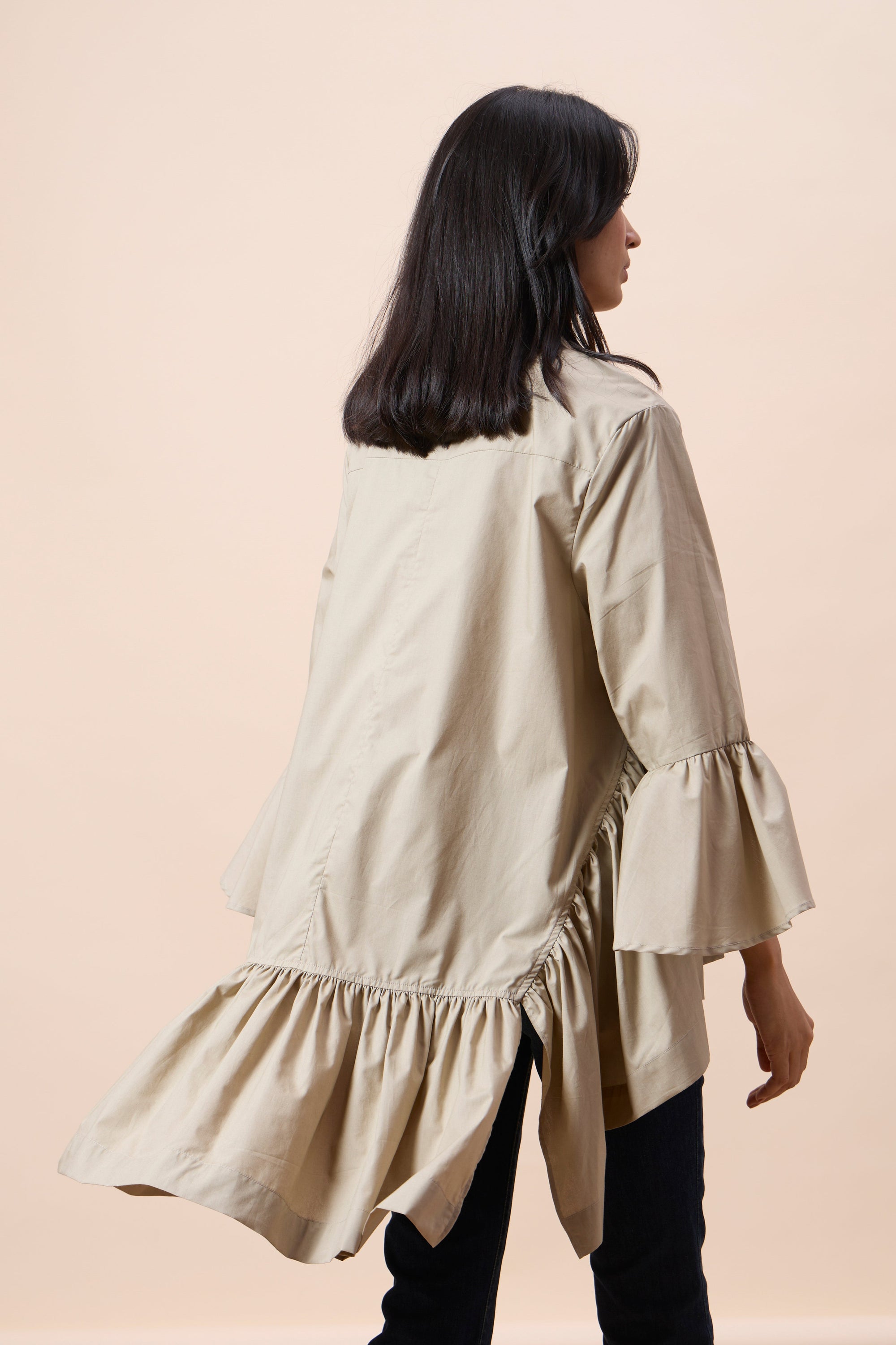 Clover Top - Beige