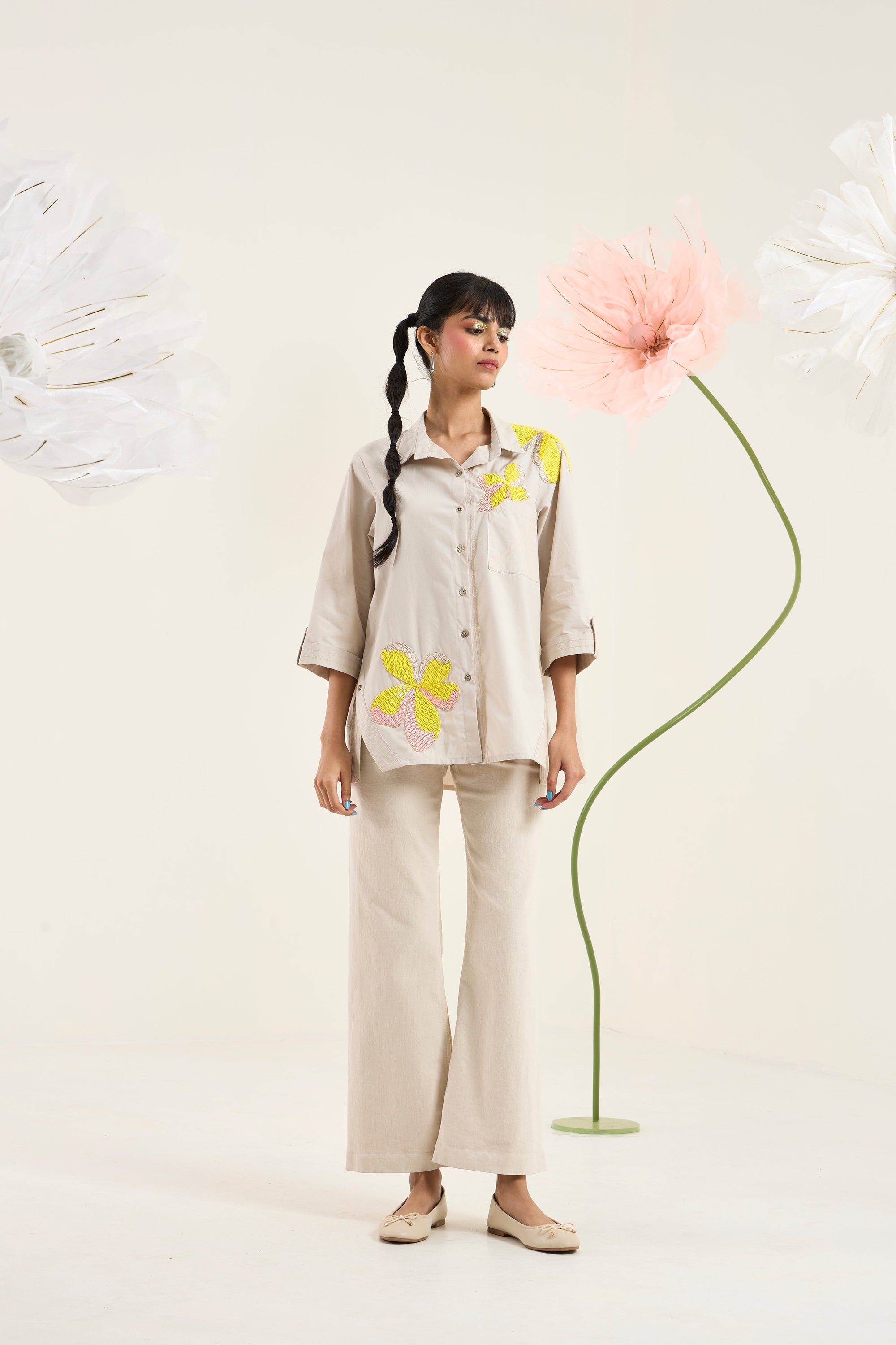 Sylvie Applique Shirt