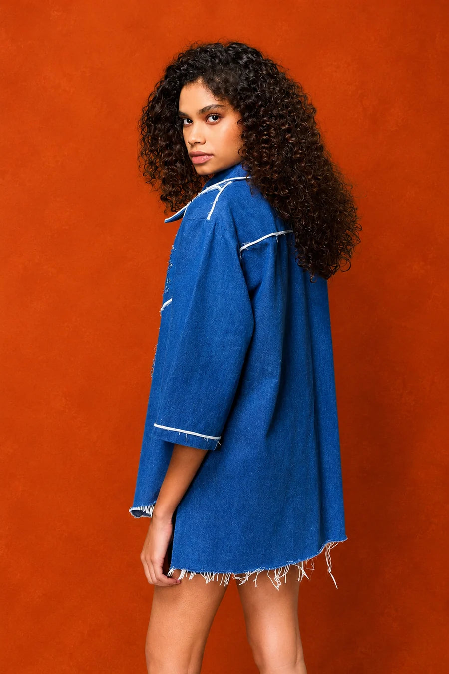 Lourve Denim Shirt