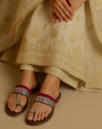Traditional Fuchsia (Kolhapuri)