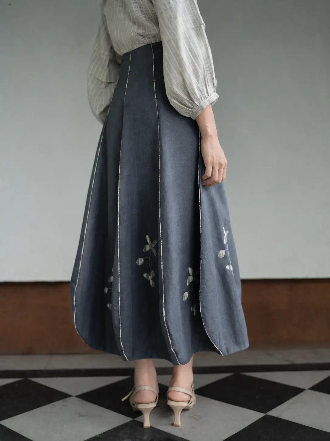 Not Quite Skirt In Blue