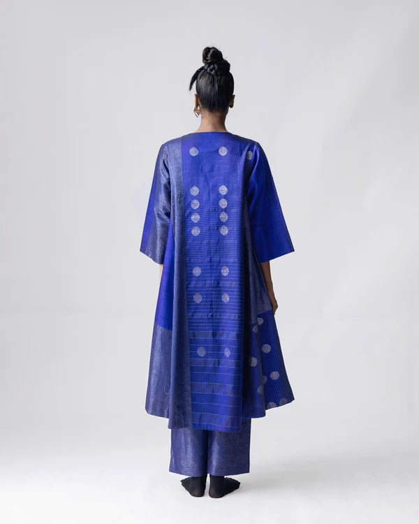 Shoonyata Hybrid Jamdani Jacket Dress