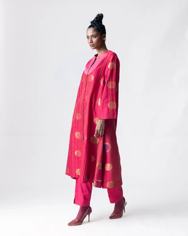 Ananyata Multiple Circle Jacket Dress