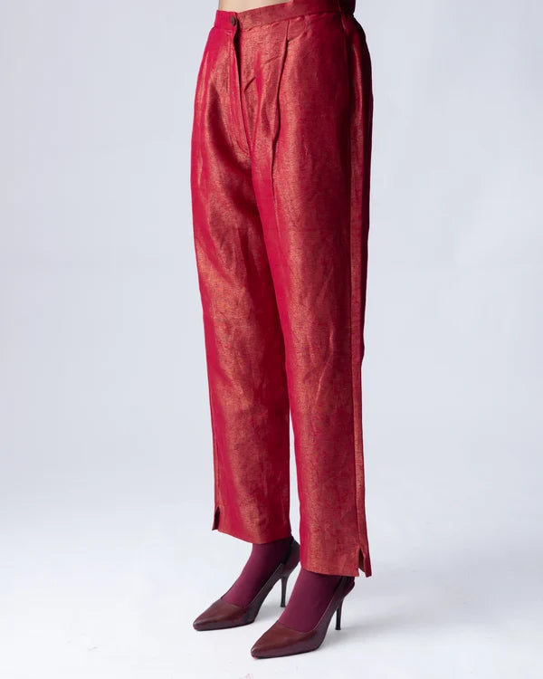 Ananyata Burnished Tissue Pants