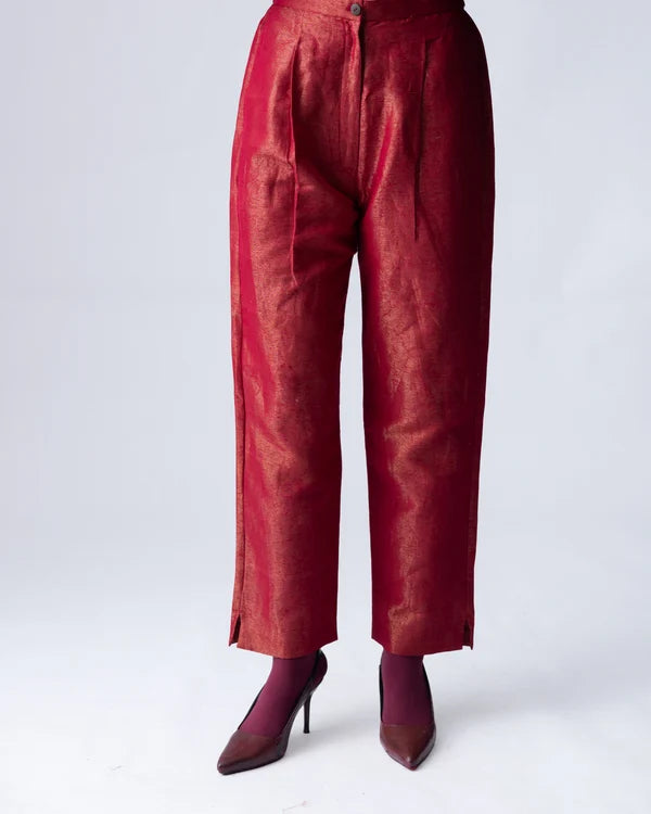 Ananyata Burnished Tissue Pants