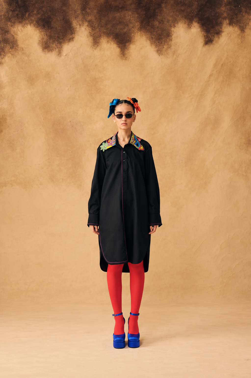Psychedelic Collar Black