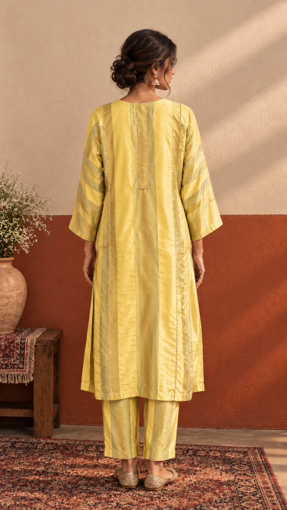 Gota Set In Yellow