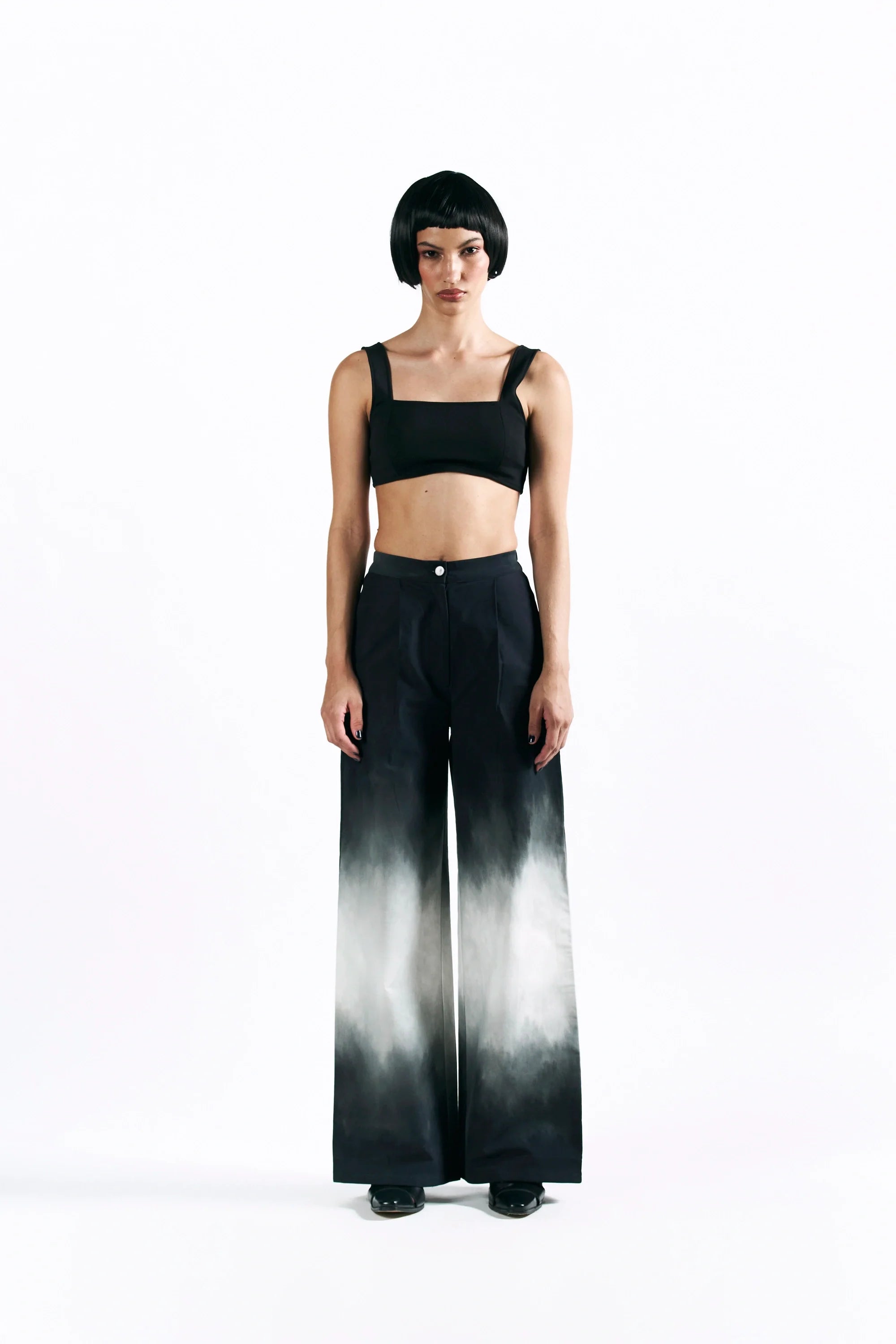 Midnight Wash Straight Trousers