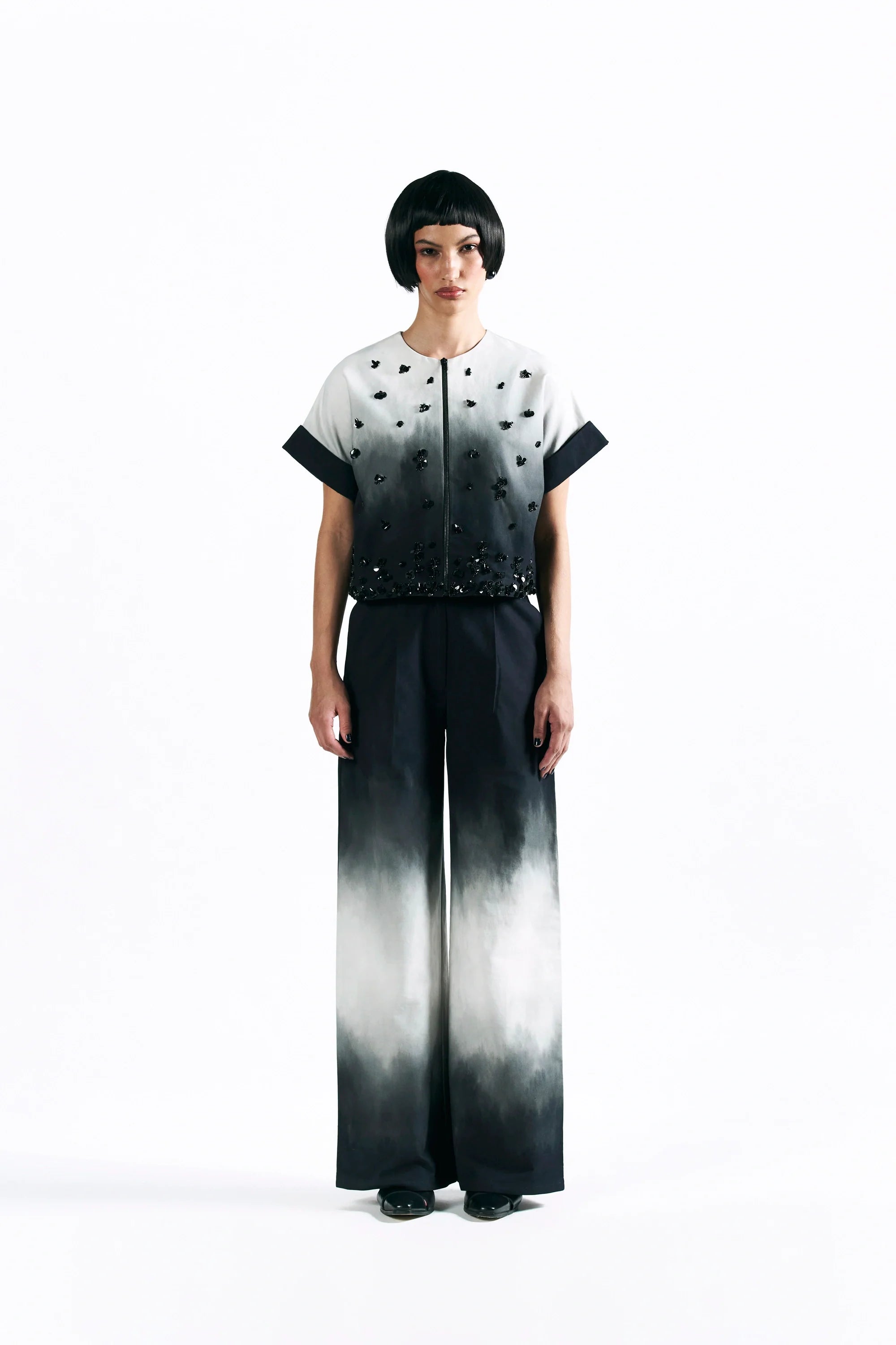 Midnight Wash Kimono Top