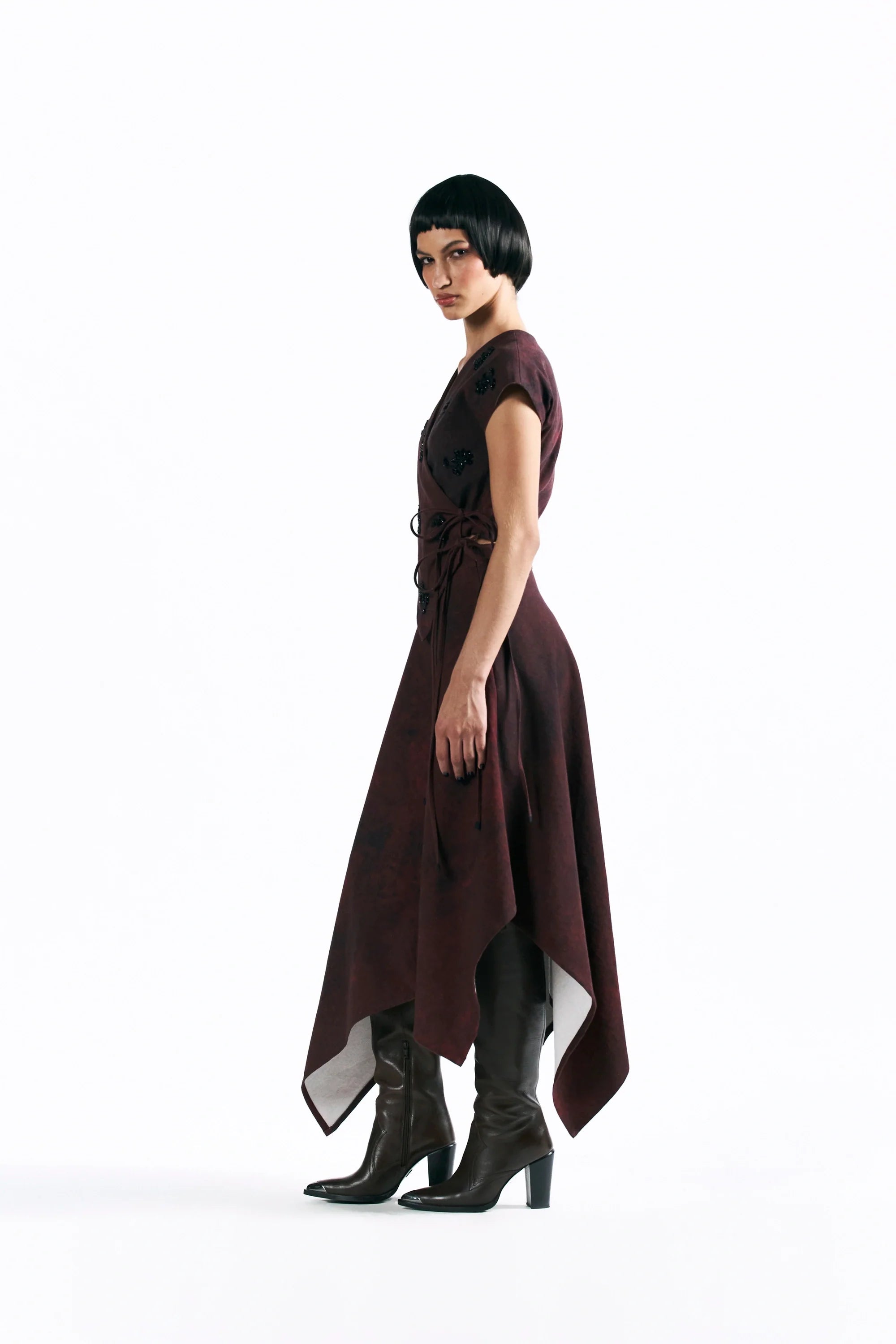 Merlot Muse Wrap Top