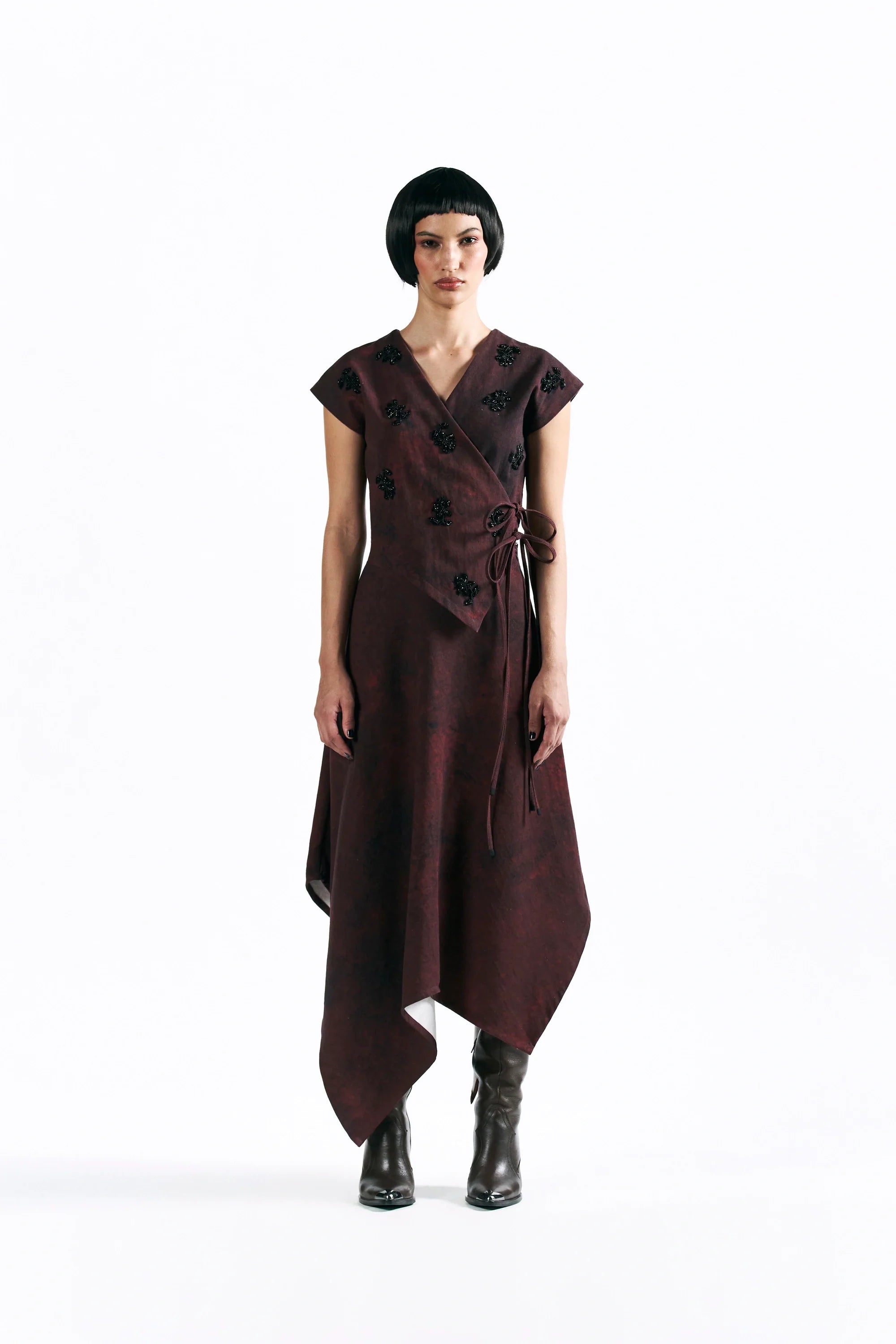 Merlot Muse Wrap Top