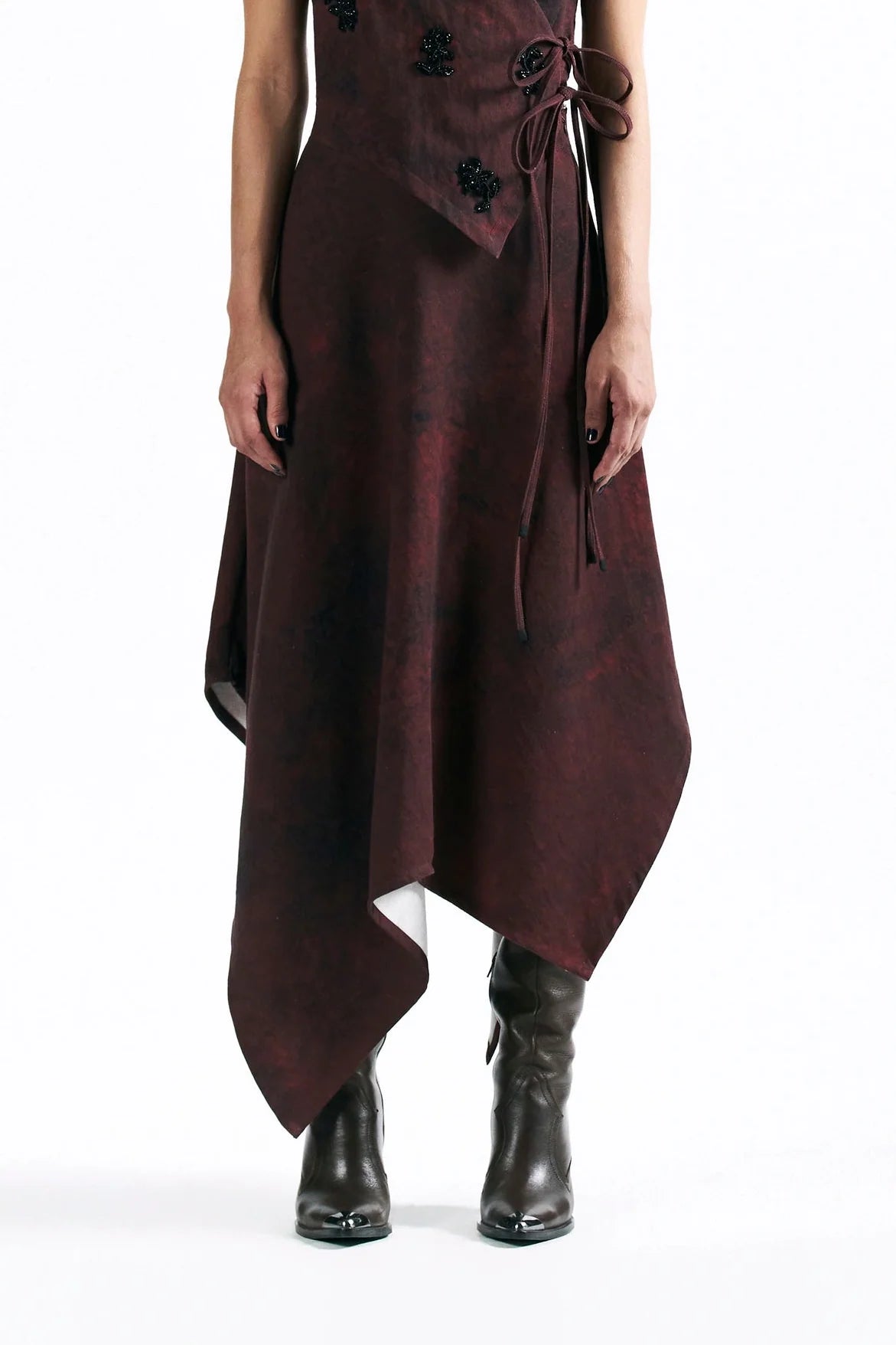Merlot Muse Handkerchief Skirt