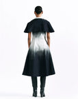 Midnight Wash Cape Dress