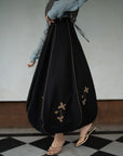 Not Quite Skirt In Black