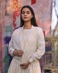 Bombay Organic Kala Cotton Bomber with Hand Embroidered Mirror Work