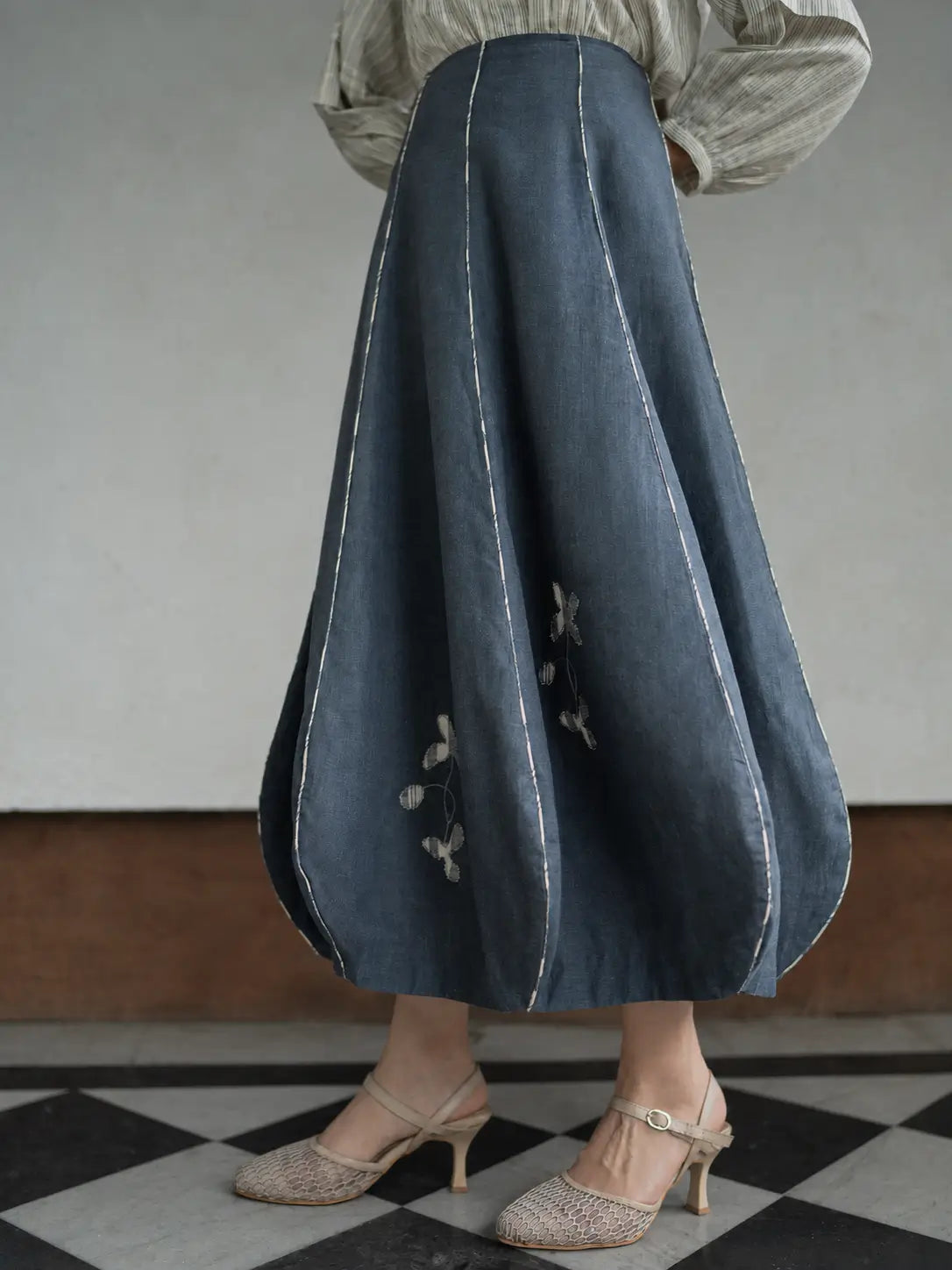 Not Quite Skirt In Blue
