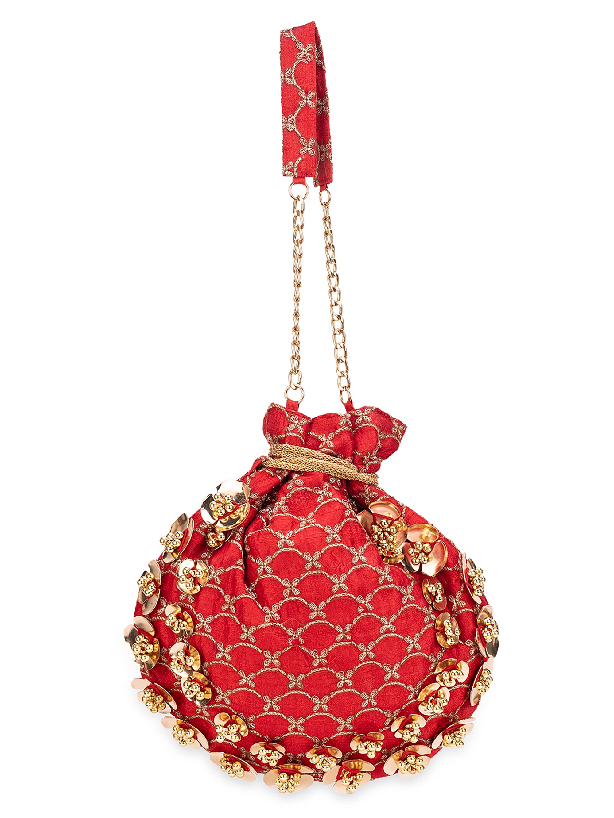 Nabhya Red (Potli)