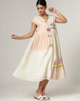 WHITE RAGA DRESS