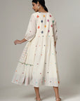 IVORY PETAL DRESS